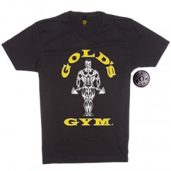 Golds Gym Basic Muscle Joe Gym T-Shirt Negra.