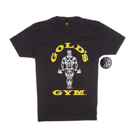 Golds Gym Basic Muscle Joe Gym T-Shirt Negra.