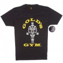 Golds Gym Basic Muscle Joe Gym T-Shirt Negra.