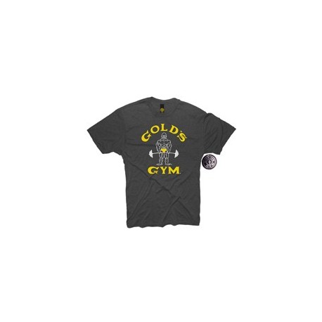 Camiseta  Joe Gold's Gym Negra.