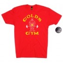 Camiseta Golds Gym Joe   Roja.