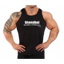Camiseta Tirantes  Dianabol Negra.