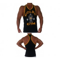Golds Gym Muscle Joe Contrast Tank Top.