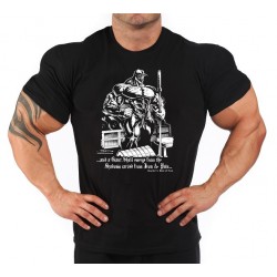 Camiseta Gigante de hierro Negra. 