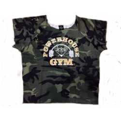 Camiseta Saco Culturista  Powerhouse  Gym Militar