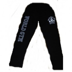 Pantalon Largo World Gym New York  Negro 