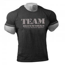Camiseta Corta bodybuilding BLACK VINTAGE.